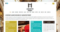 Desktop Screenshot of lancasterpriory.org